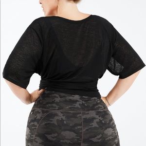 Fabletics Ryan Short-Sleeve Tie Up Tee